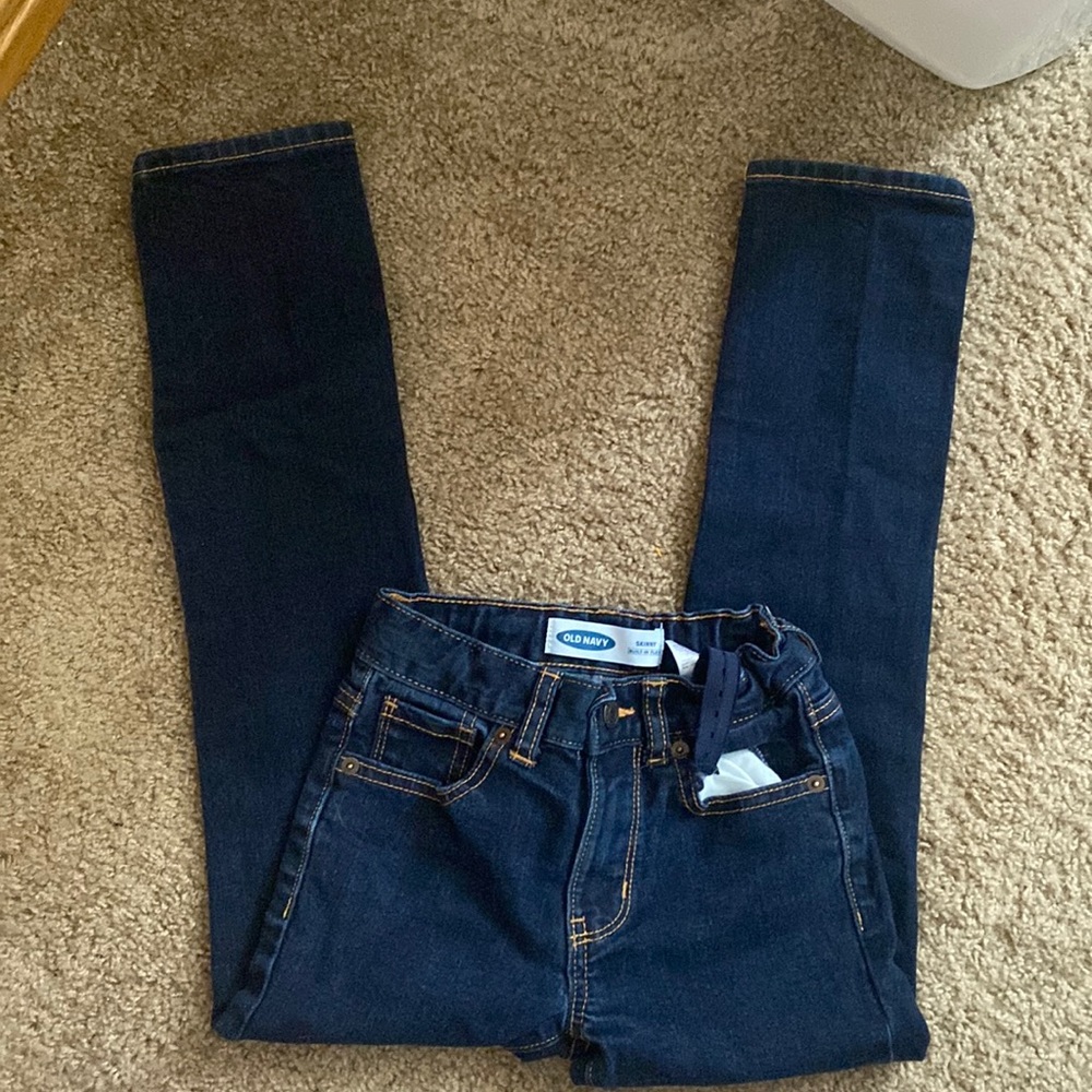 Old Navy Boys Size 8 Slim Skinny Jeans with Built-In Flex